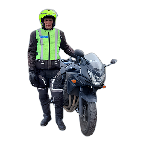 Andy Leech Benson Motorcycle Training Instructor