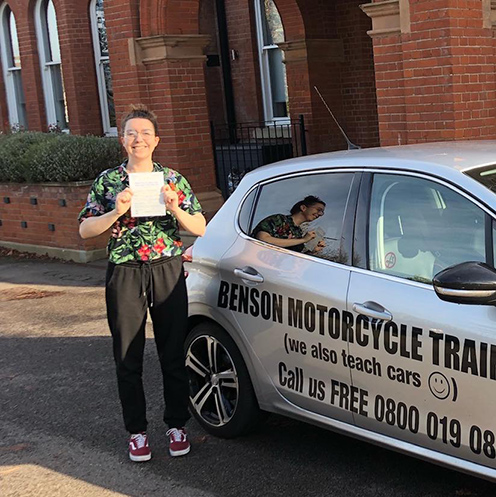 Pass your car test with Benson